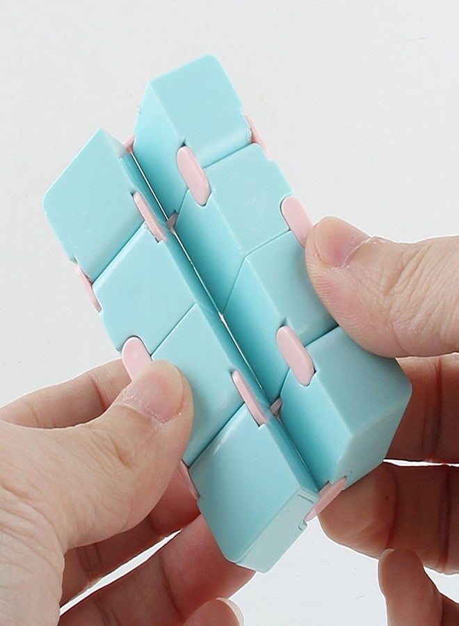 Hodaqe Infinity Cube Sensory Fidget Toy, Fidgeting Game for Adults, Cool Mini Gadget for Stress and Anxiety Relief and Kill Time, Unique Idea That is Light on The Fingers and Hands - Image 2